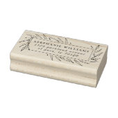 トレンディーボ離れタニカル差出人住所 ラバースタンプ (スタンプ)