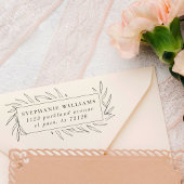 トレンディーボ離れタニカル差出人住所 ラバースタンプ