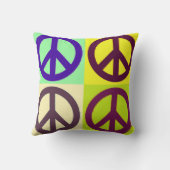 トレンディーポップ・アートのアートピースサイン装飾用クッション クッション (裏面)