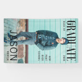 トレンディーマガジンカバインスパイアーボーイ卒業 横断幕 (横)