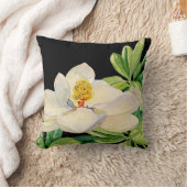 トレンディーマグノリアフローラアート装飾装飾用クッション クッション (ブランケット)