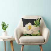 トレンディーマグノリアフローラアート装飾装飾用クッション クッション (椅子)