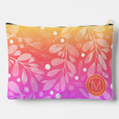 トレンディーマザーズデイタイポグラフィトイレタリーバッグ アクセサリーポーチ (裏面)