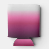 トレンディーマゼンタマルーンmarsala burgundy グラデーション 缶クーラー (裏面)