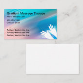 トレンディーマッサージセラピスト名刺 名刺 (正面/裏面)