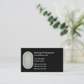 トレンディーマッサージセラピスト名刺 名刺 (スタンド正面)