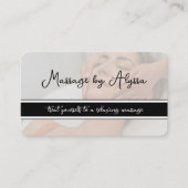 トレンディーマッサージセラピー名刺 名刺 (正面)