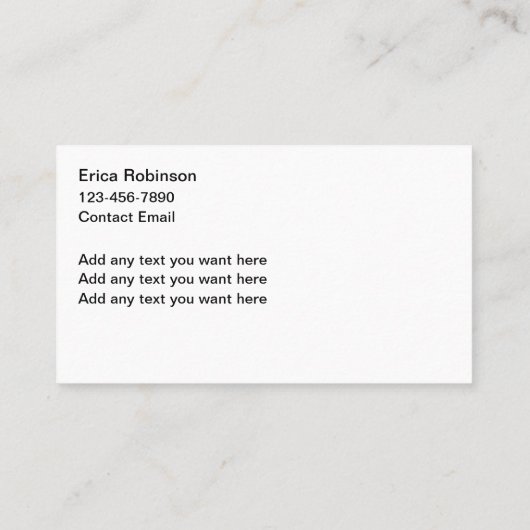 トレンディーマッサージ美しいスパ名刺 名刺 (裏面)