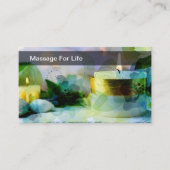 トレンディーマッサージ美しいスパ名刺 名刺 (正面)