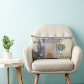トレンディーマネー100ドル紙幣の美的通貨 ランバークッション (椅子)