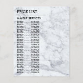 トレンディーマモダンーブル化粧ア広告ーティスト チラシ (裏面)