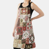 トレンディーマルサラモロッコタイルパターン エプロン (インサイチュ)