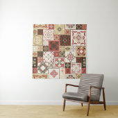 トレンディーマルサラモロッコタイルパターン タペストリー (インサイチュ(横))