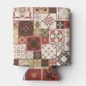 トレンディーマルサラモロッコタイルパターン 缶クーラー (裏面)