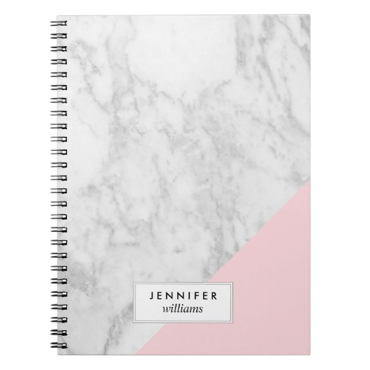 トレンディーマーブルテクスチャ ノートブック (正面)