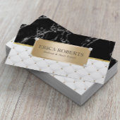 トレンディーマーブルメークアップアーティスト美容師サロン 名刺