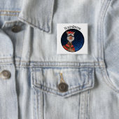 トレンディーミスティックノストラダムスラマプンハロウィーン 缶バッジ (インサイチュ)