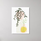 トレンディーミッドセンチュリーアートフォーボホホームデコール キャンバスプリント (正面)