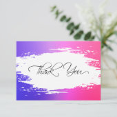 トレンディーミニサンキューカード(封筒付き) サンキューカード (スタンド正面)