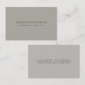 トレンディーミニマリモダンシンプルストテンプレート 名刺 (正面/裏面)