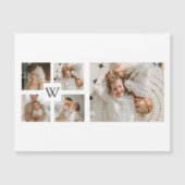 トレンディーミニマルなコラージュの父親の写真パパの贈り物 (正面)