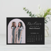 トレンディーミニマルアーチブリーズメイド提案カード 招待状 (スタンド正面)