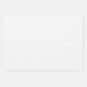 トレンディーミニマルクリスマスホリデーラッピング紙 ラッピングペーパーシート (正面2)