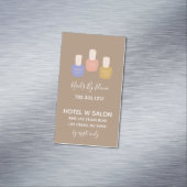 トレンディーミニマルネイルサロン名刺マグネット マグネット名刺 (インサイチュ)