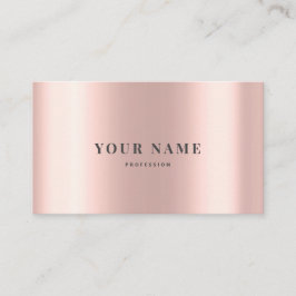 トレンディーミニマルバラ金ゴールドまつ毛まつ毛 名刺