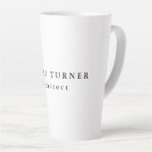 トレンディーミニマルプロフェッショナル カフェラテマグ (右アングル)