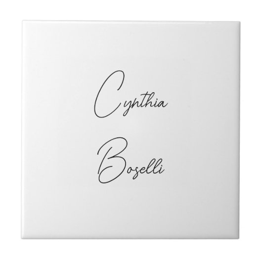 トレンディーミニマルモダンリストプレーンシンプルテンプレート タイル (正面)