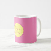 トレンディーミニマルモダンリストプレーンシンプルパステルカラー コーヒーマグカップ (正面右)