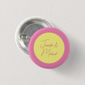 トレンディーミニマルモダンリストプレーンシンプルパステルカラー 缶バッジ (正面&裏面)