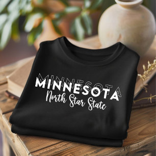 トレンディーミネソタノーススター州Tシャツ Tシャツ