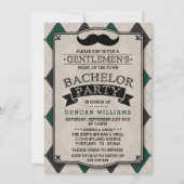 トレンディームスタッシュバチュラーパーティ招待状 招待状 (正面)