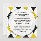 トレンディームスタッシュバチュラーパーティ招待状 招待状 (裏面)