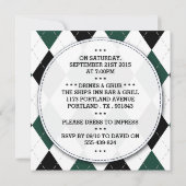 トレンディームスタッシュバチュラーパーティ招待状 招待状 (裏面)