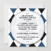 トレンディームスタッシュバチュラーパーティ招待状 招待状 (裏面)