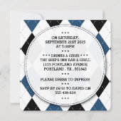 トレンディームスタッシュバチュラーパーティ招待状 招待状 (裏面)