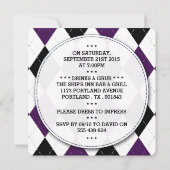 トレンディームスタッシュバチュラーパーティ招待状 招待状 (裏面)