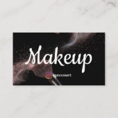 トレンディーメイクアップアーティスト 名刺 (裏面)