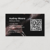 トレンディーメイクアップアーティスト 名刺 (正面)