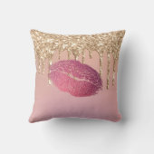 トレンディーメイクアップリップキスバラ金ゴールドグリッタードリップ クッション (裏面)