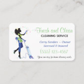トレンディーメイドハウス清掃サービスの名刺 名刺 (正面)