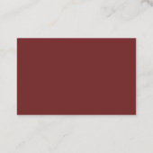 トレンディーメタリック金ゴールドテクスチャ背景 名刺 (裏面)