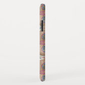 トレンディーメタリック金ゴールド及びピンクマンダラデザイン Case-Mate iPhoneケース (裏面/右)