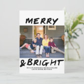 トレンディーメリーと明るいフォトカード |黒 シーズンカード (スタンド正面)