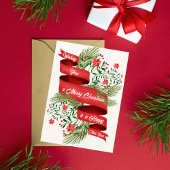 トレンディーメリークリスマス2023メッセージグリーティングカード シーズンカード