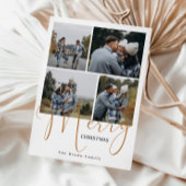 トレンディーメリークリスマス5写真 シーズンカード