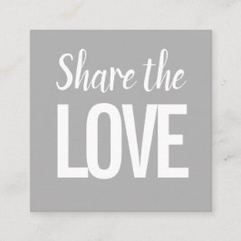 トレンディーモダンが友人/紹介カードを参照 スクエア名刺